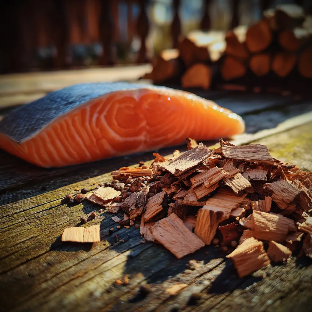 Best wood for smoking salmon using alder and cedar chips