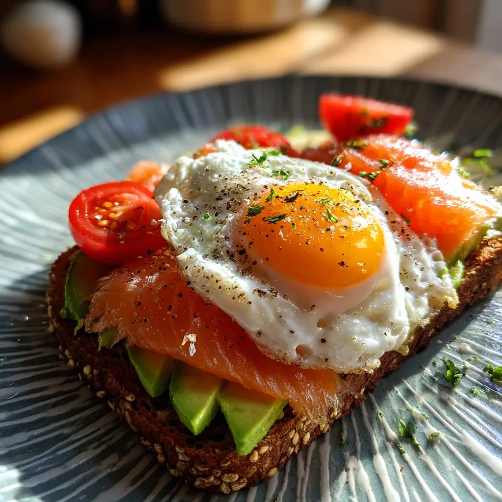 is lightly smoked salmon healthy breakfast idea