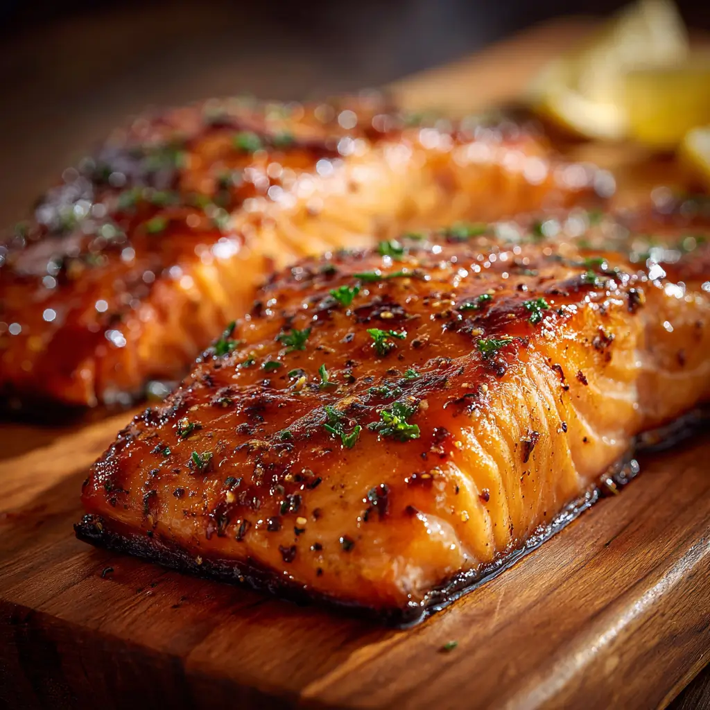 Traeger smoked salmon temperature guide on Traeger grill