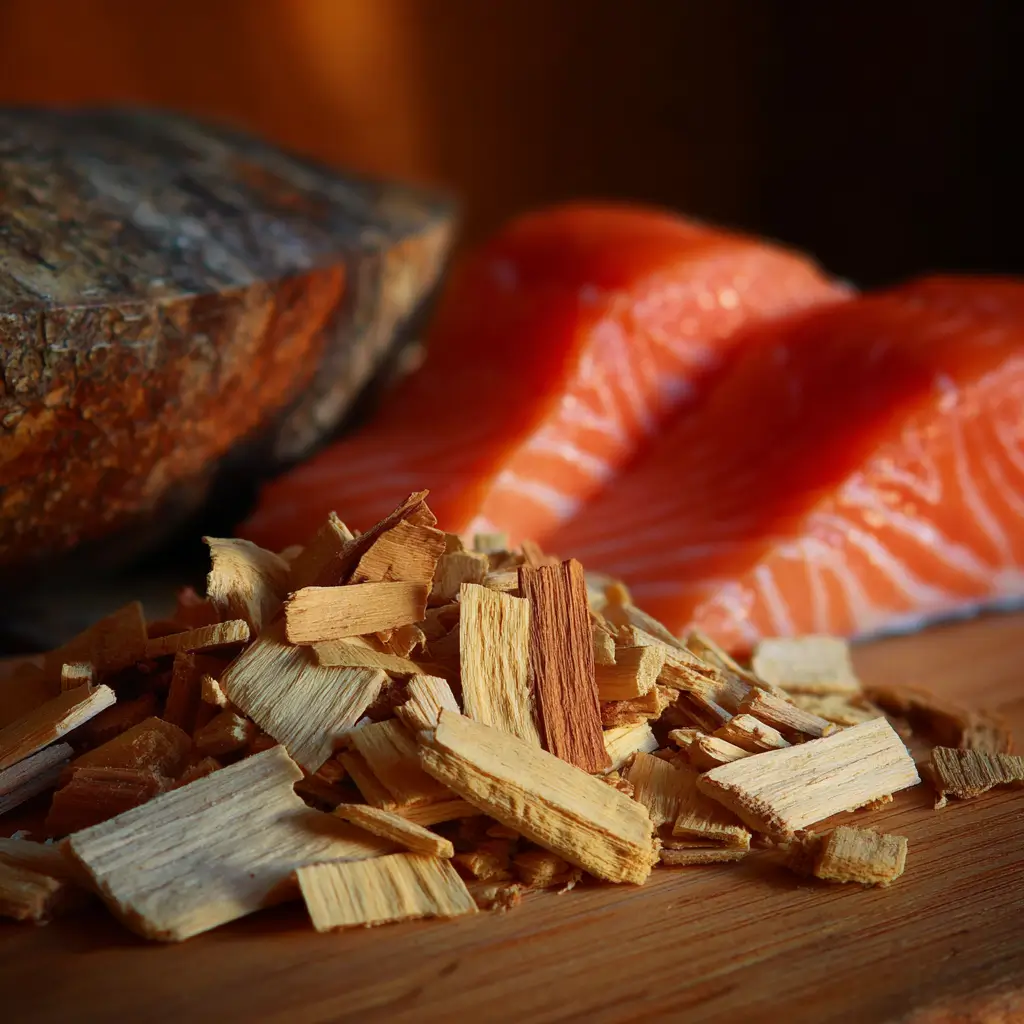 wood chips for smoking salmon alder applewood