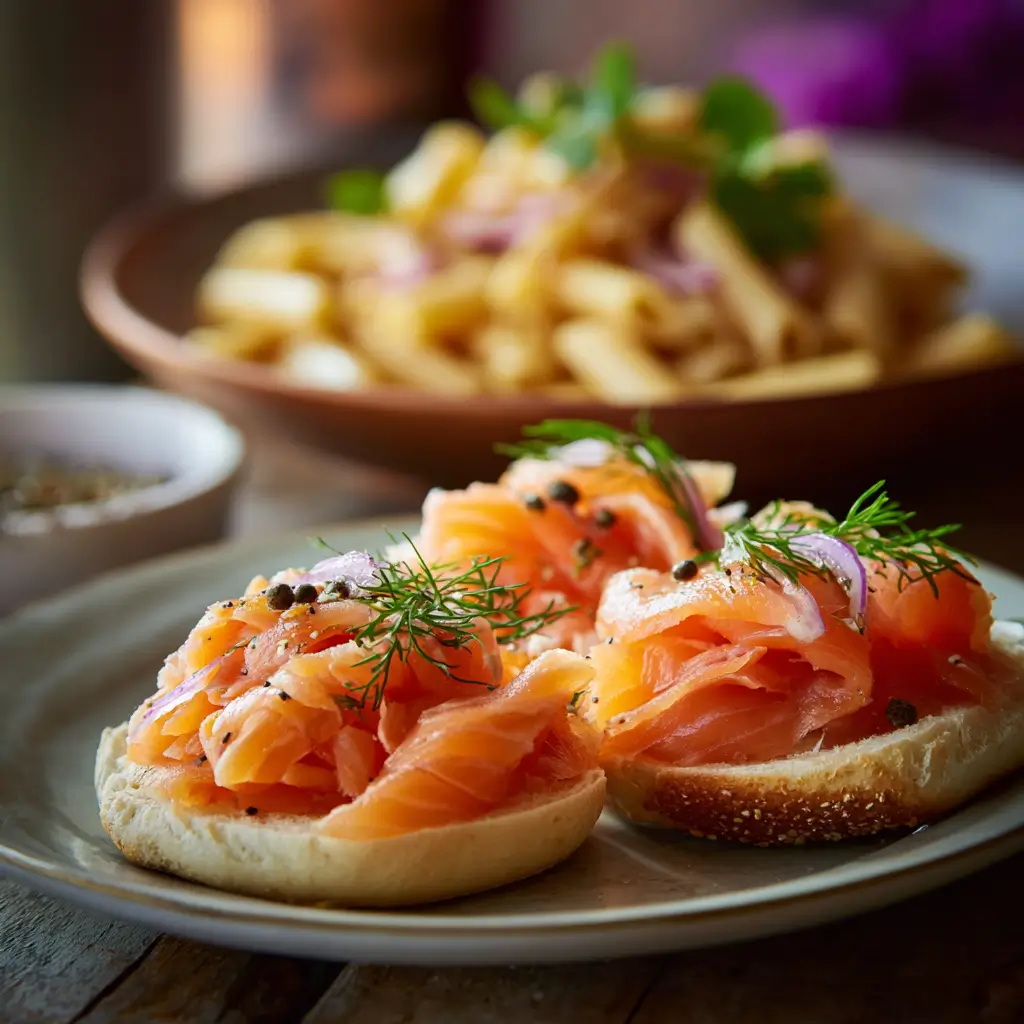 Serving ideas for cold smoked vs hot smoked salmon dishes