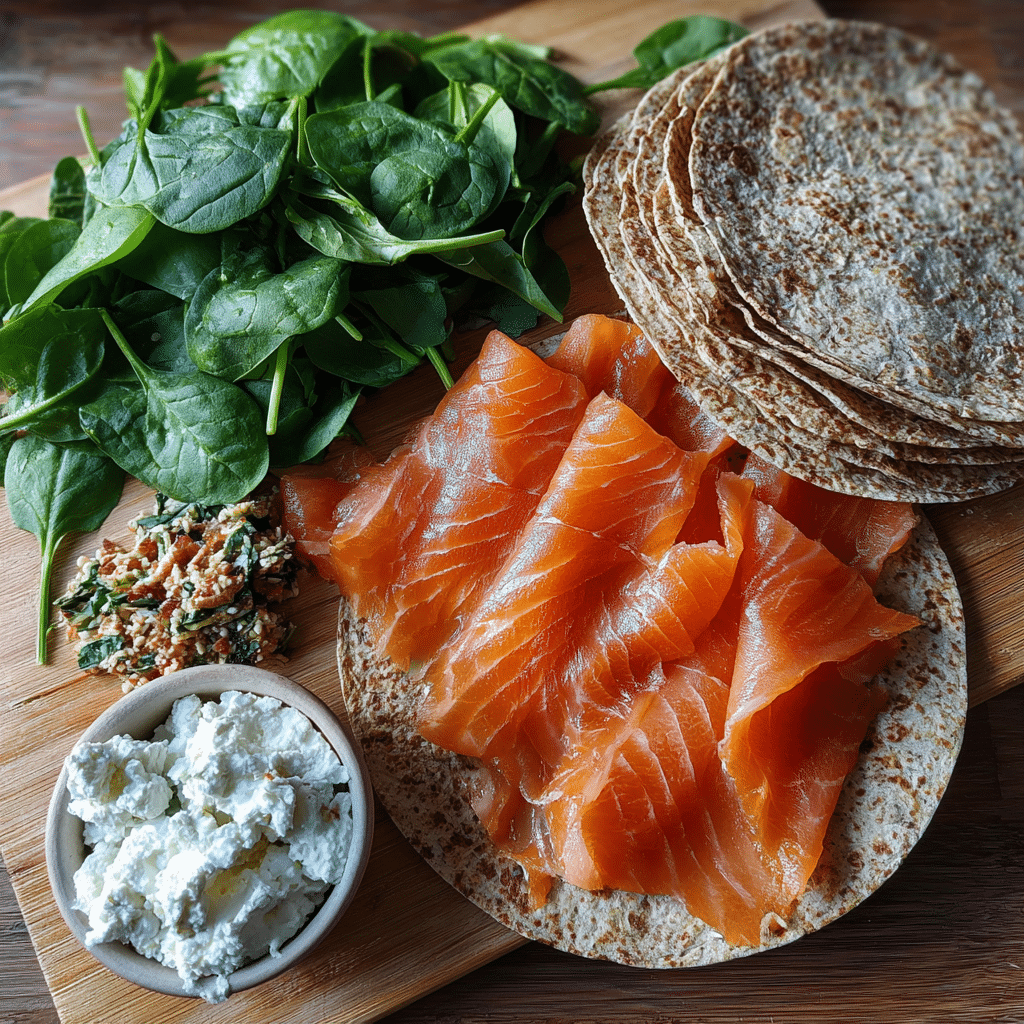 Easy Smoked Salmon Breakfast Wrap: A Luxurious Grab-and-Go Morning Treat 3 ingredients for smoked salmon breakfast wrap
