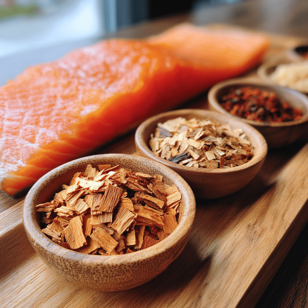 best wood for smoking salmon with alder apple cherry and maple chips
