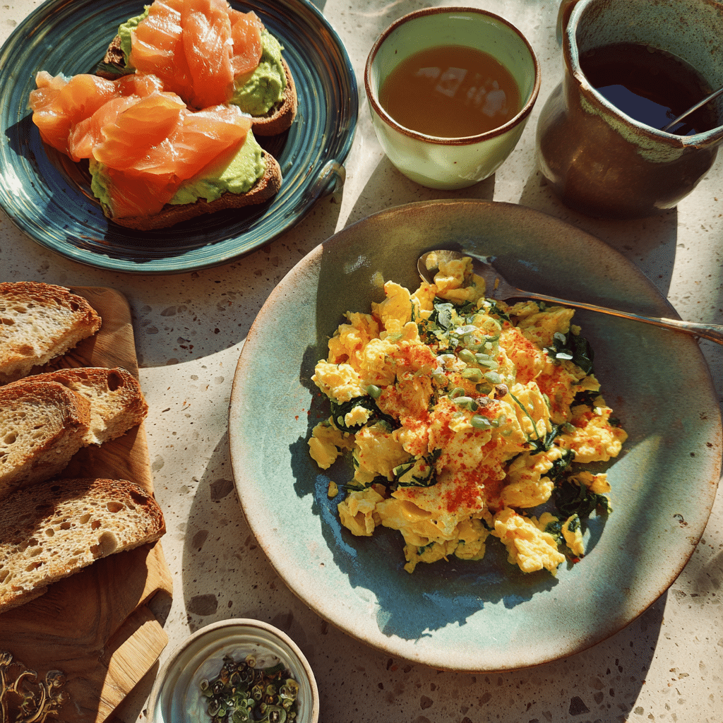 Smoked Salmon Spinach Scrambled Eggs: A Healthy, Flavor-Packed Breakfast 5 breakfast ideas with smoked salmon spinach scrambled eggs
