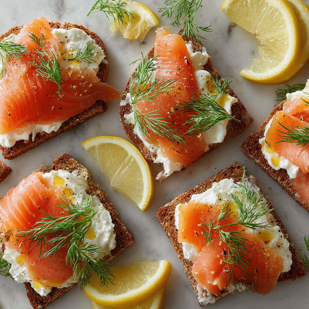 smoked salmon and egg white ingredients for healthy wrap