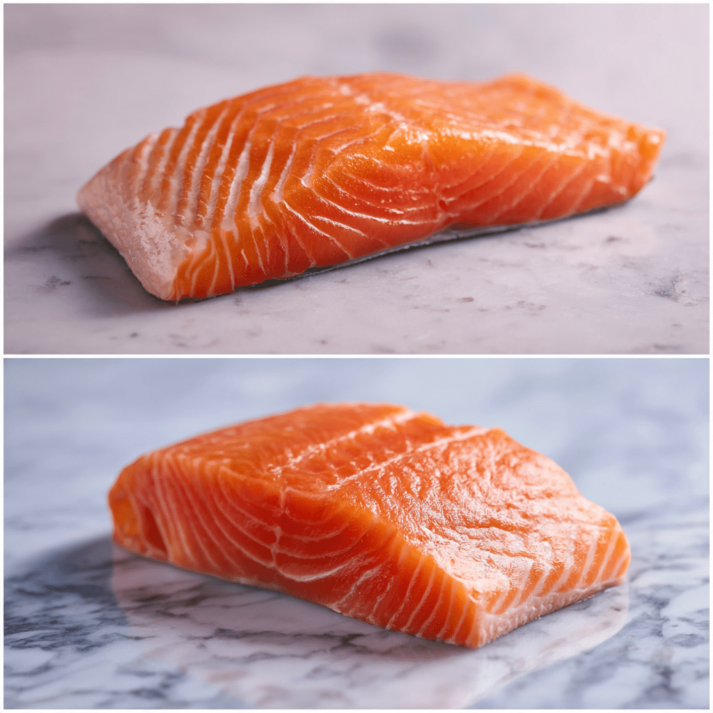what is lightly smoked salmon compared to raw salmon